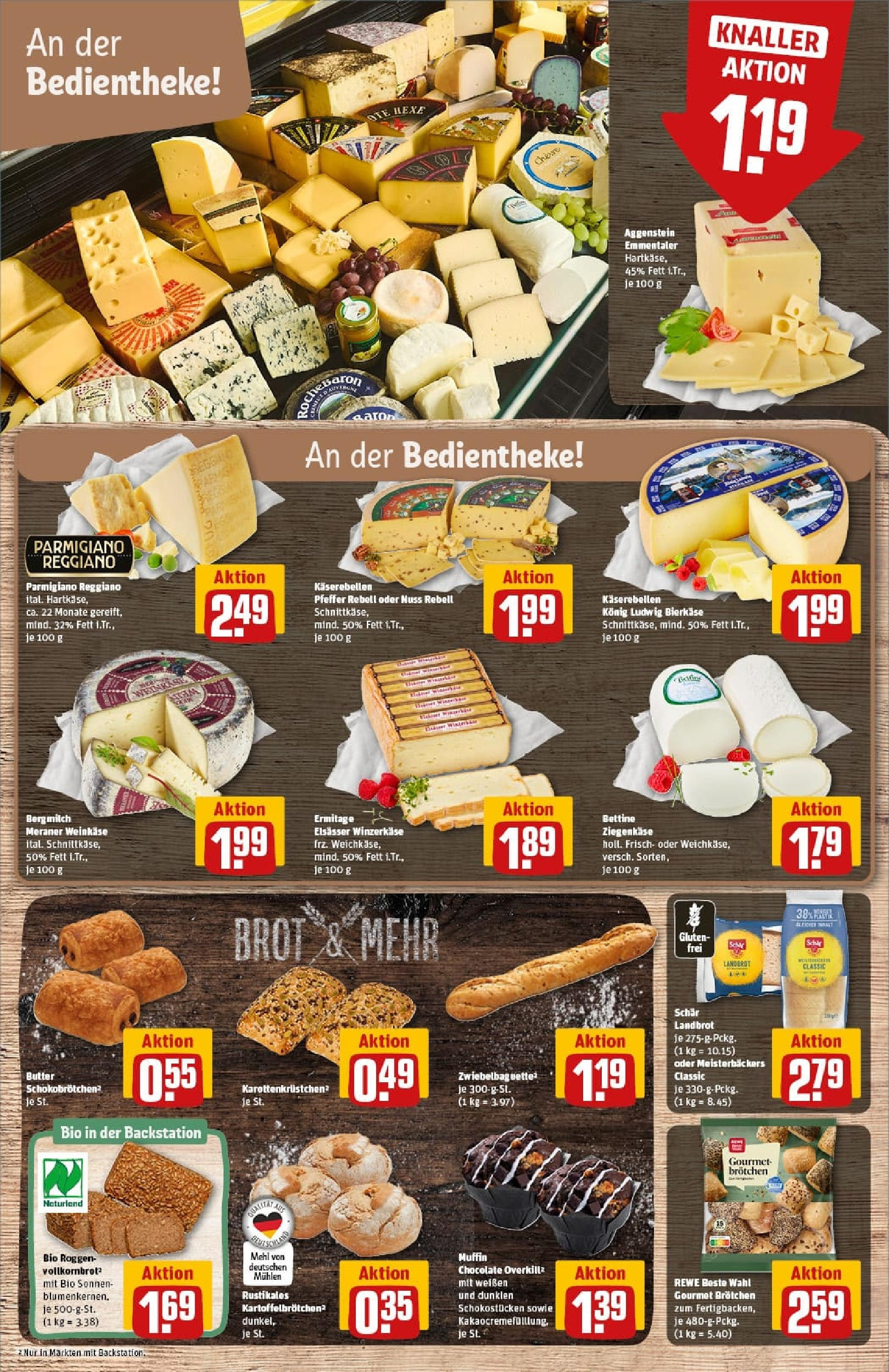 REWE Prospekt ab 28.09.2025 zum Blättern » Angebote | Seite: 19 | Produkte: Hahnchen, Wiener wurstchen, Milch, Milkana