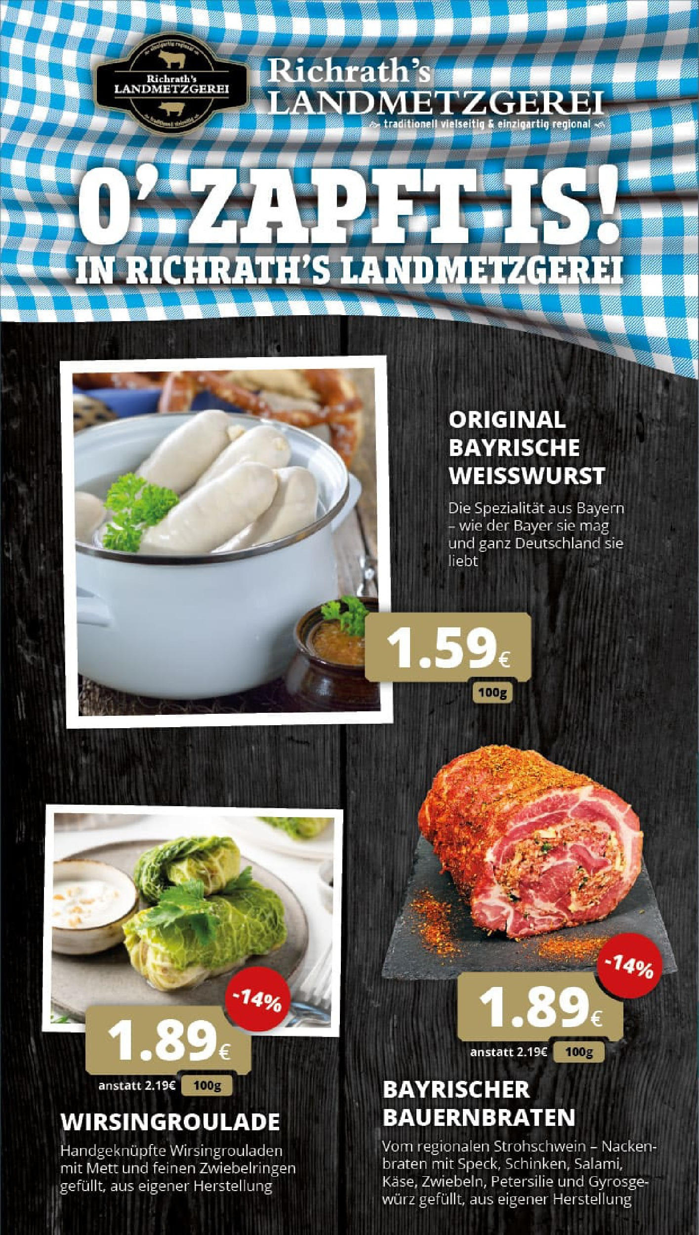 REWE Prospekt ab 28.09.2025 zum Blättern » Angebote | Seite: 10 | Produkte: Weißwurst, Petersilie