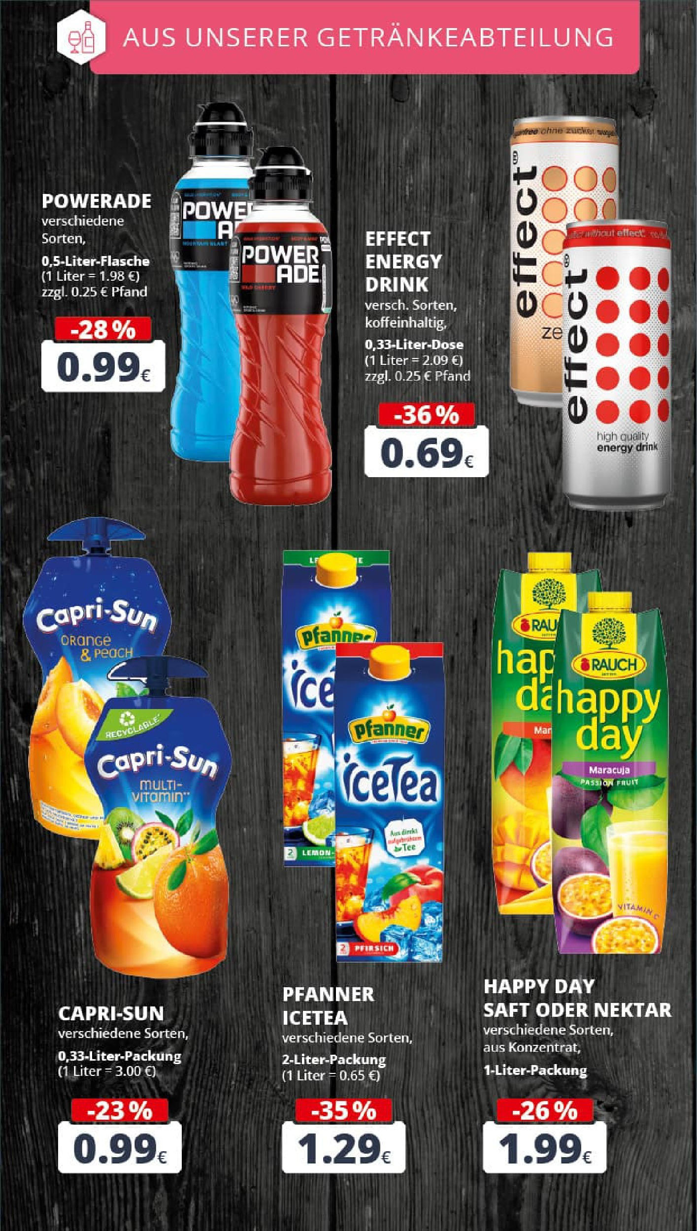 REWE Prospekt ab 28.09.2025 zum Blättern » Angebote | Seite: 20 | Produkte: Energy, Zucker, Powerade, Saft