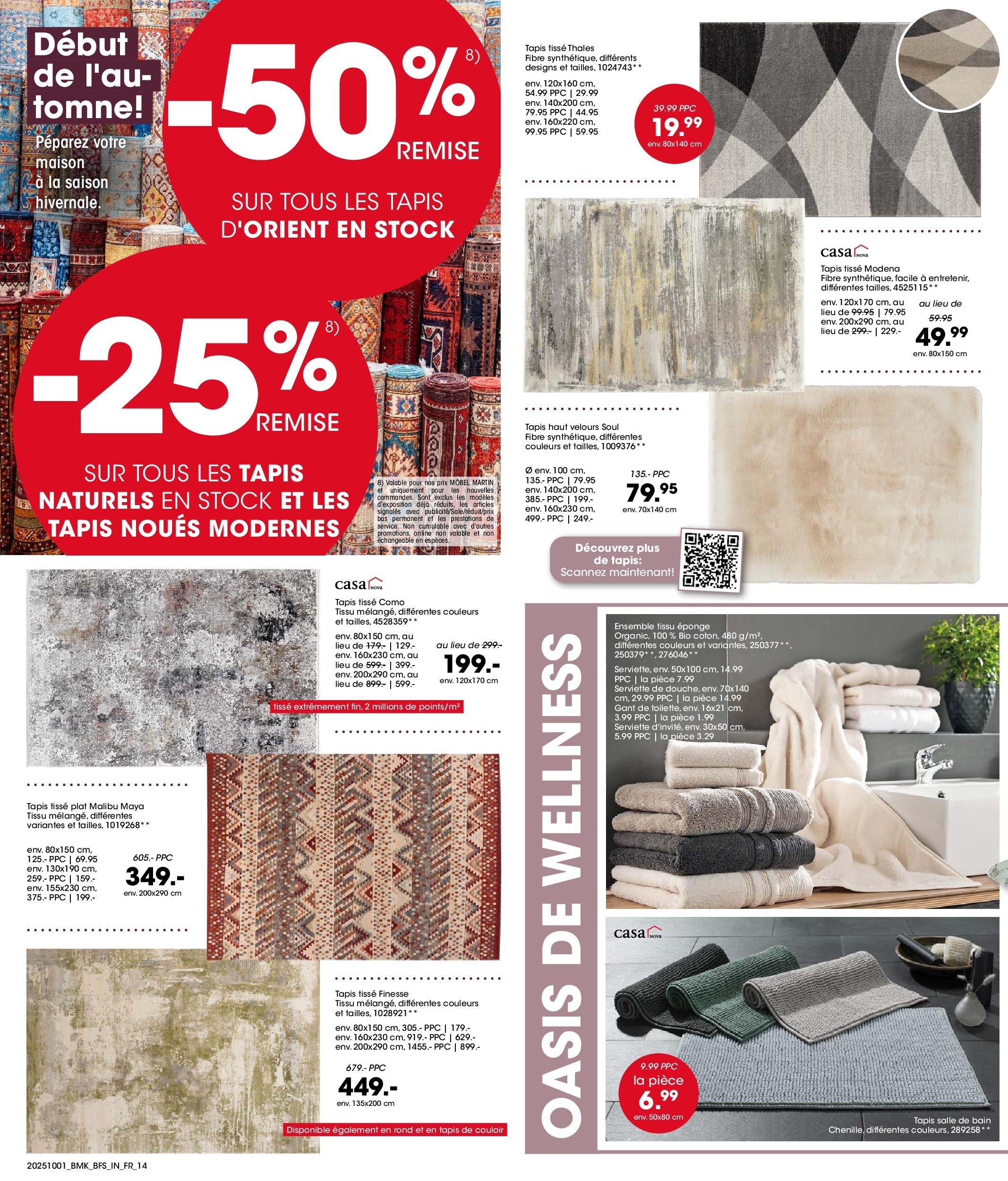 Möbel Martin - Möbel Martin: Offres hebdomadaires à partir du 30/09/2025 - promo en ligne | Page: 14 | Produits: Eponge, Tapis