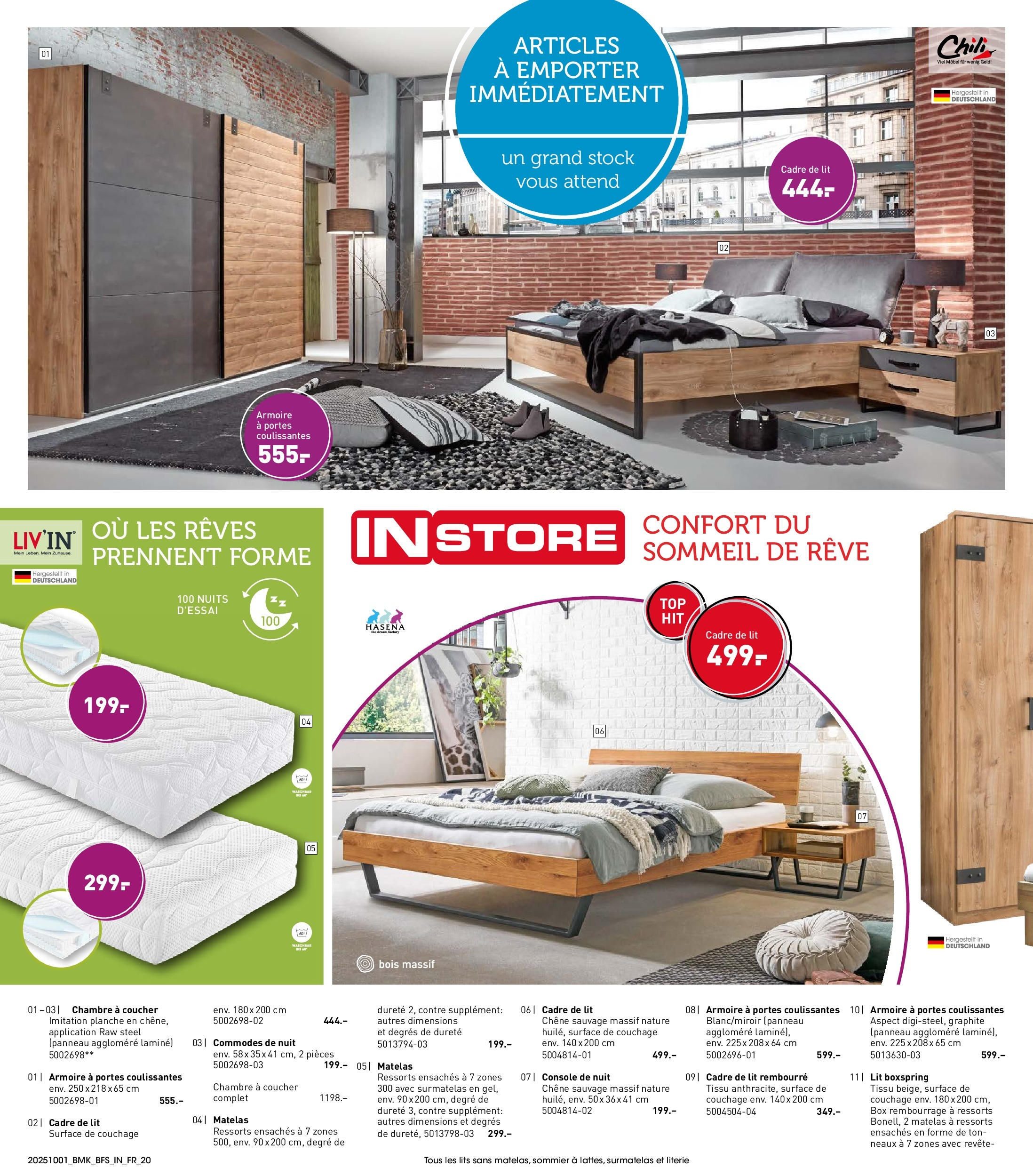 Möbel Martin - Möbel Martin: Offres hebdomadaires à partir du 30/09/2025 - promo en ligne | Page: 20 | Produits: Store, Lit, Matelas, Armoire