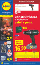 ¡Bazar Lidl! Ofertas válidas del 29/09 al 05/10