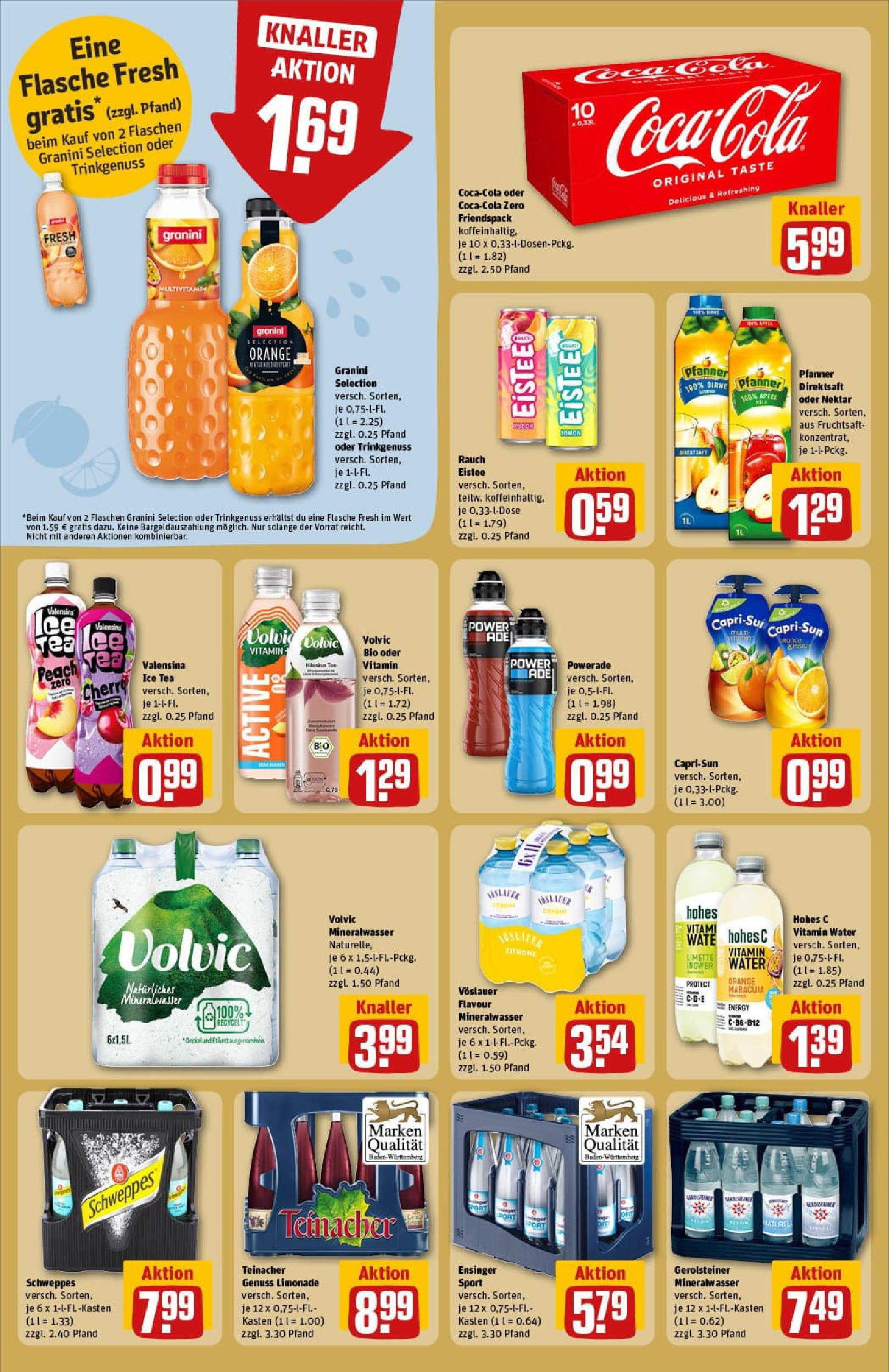 REWE Prospekt ab 28.09.2025 zum Blättern » Angebote | Seite: 24 | Produkte: Energy, Zitrone, Granini, Limette