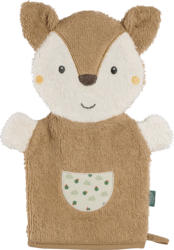 fehn Waschhandschuh Fuchs braun