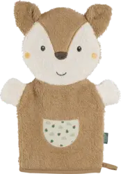 fehn Waschhandschuh Fuchs braun