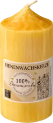 Dekorieren & Einrichten Kerze aus 100% Bienenwachs mit Struktur (12 cm)