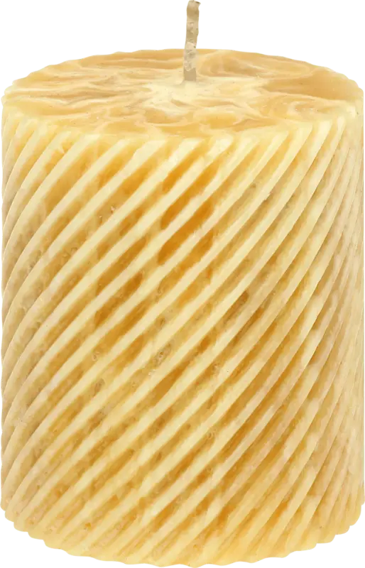 Dekorieren & Einrichten Kerze "Brisagio" gedreht aus 100% Bienenwachs