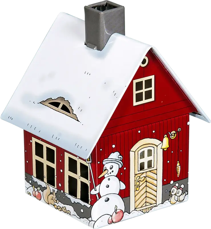 Dekorieren & Einrichten Metallräucherhaus "Wintermotiv"