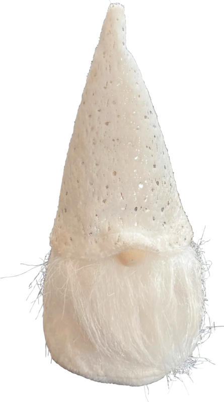 Dekorieren & Einrichten Stoffwichtel (13 cm), weiß