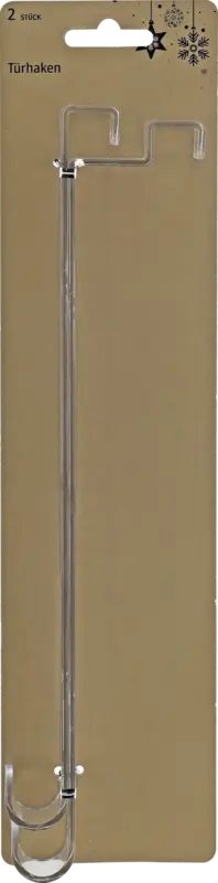 Dekorieren & Einrichten Türhaken Kunststoff transparent