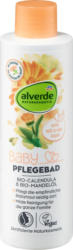alverde NATURKOSMETIK Baby Badezusatz Calendula & Mandelöl