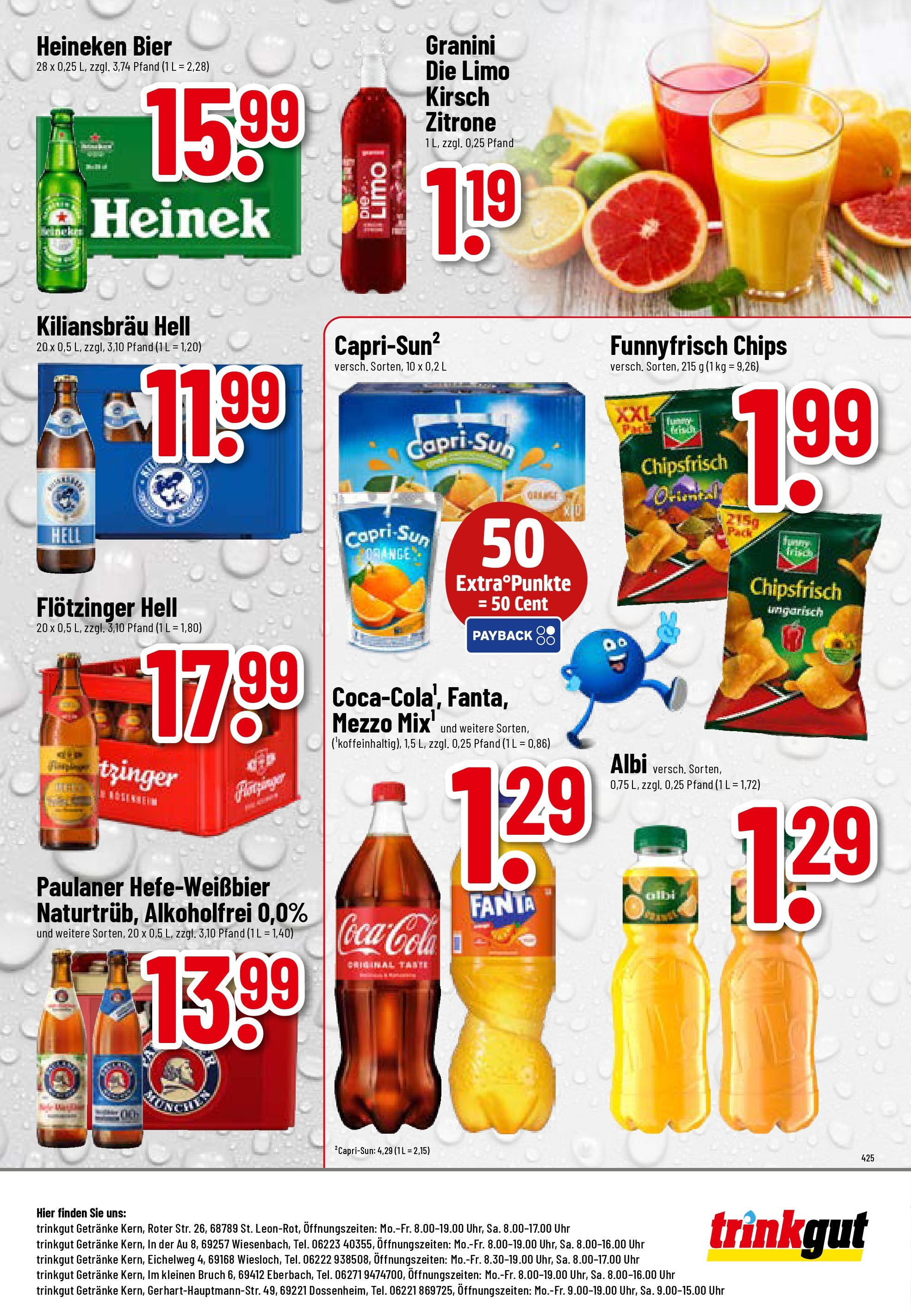 Trinkgut - trinkgut: Wochenangebote (ab 28.09.2025) » Angebote online | Seite: 8 | Produkte: Coca cola, Cola, Heineken, Fisch