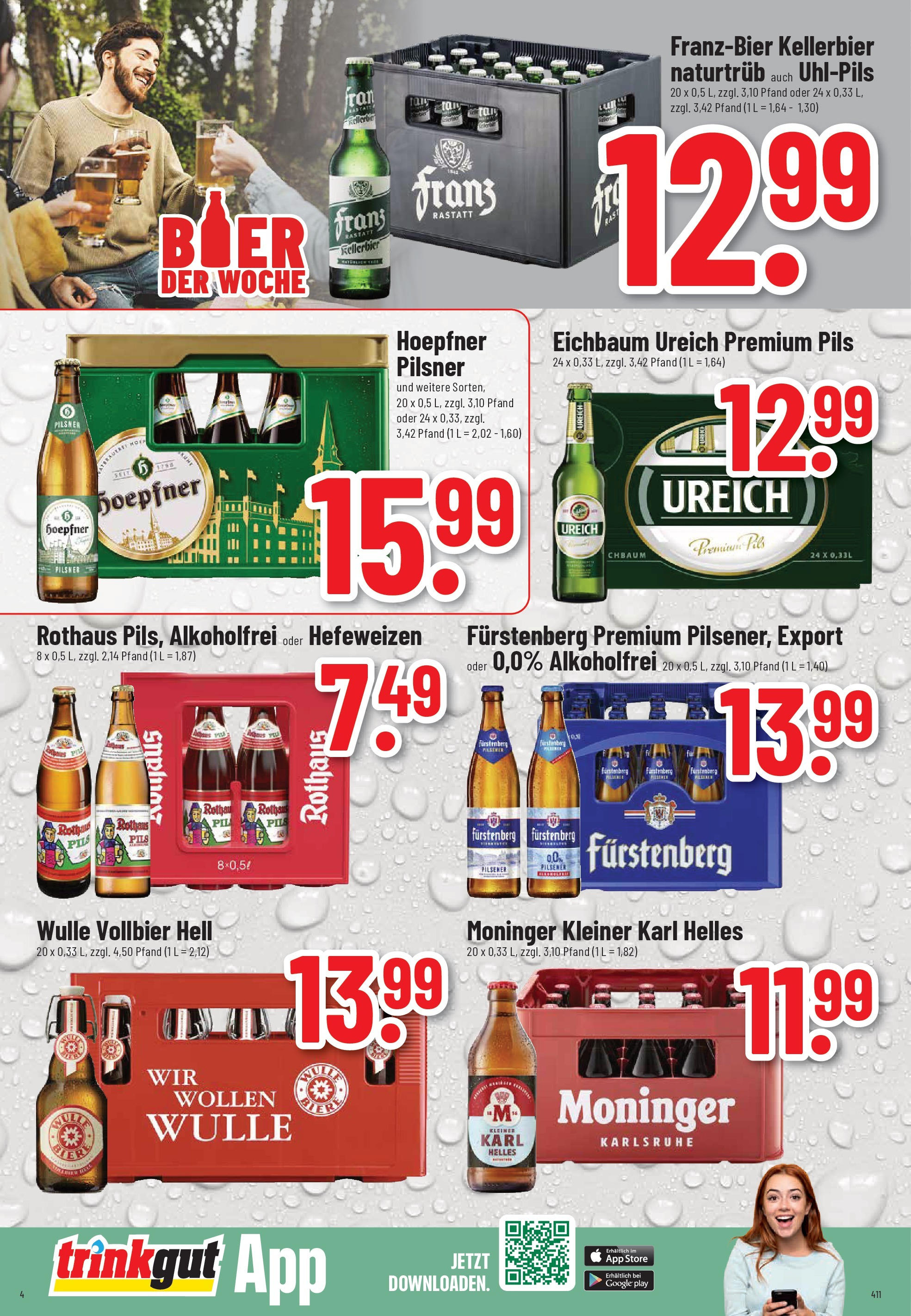 Trinkgut - trinkgut: Wochenangebote (ab 28.09.2025) » Angebote online | Seite: 4 | Produkte: Pils