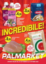 Palmarket Incredibile! - al 08.10.2025