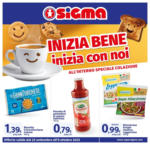 Sigma Inizia bene inizia con noi, Sigma - al 08.10.2025