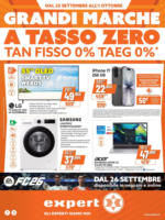 Expert Grandi marche a tasso 0 da Expert! - al 01.10.2025
