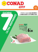 Conad City 7 giorni ultra risparmio - al 08.10.2025