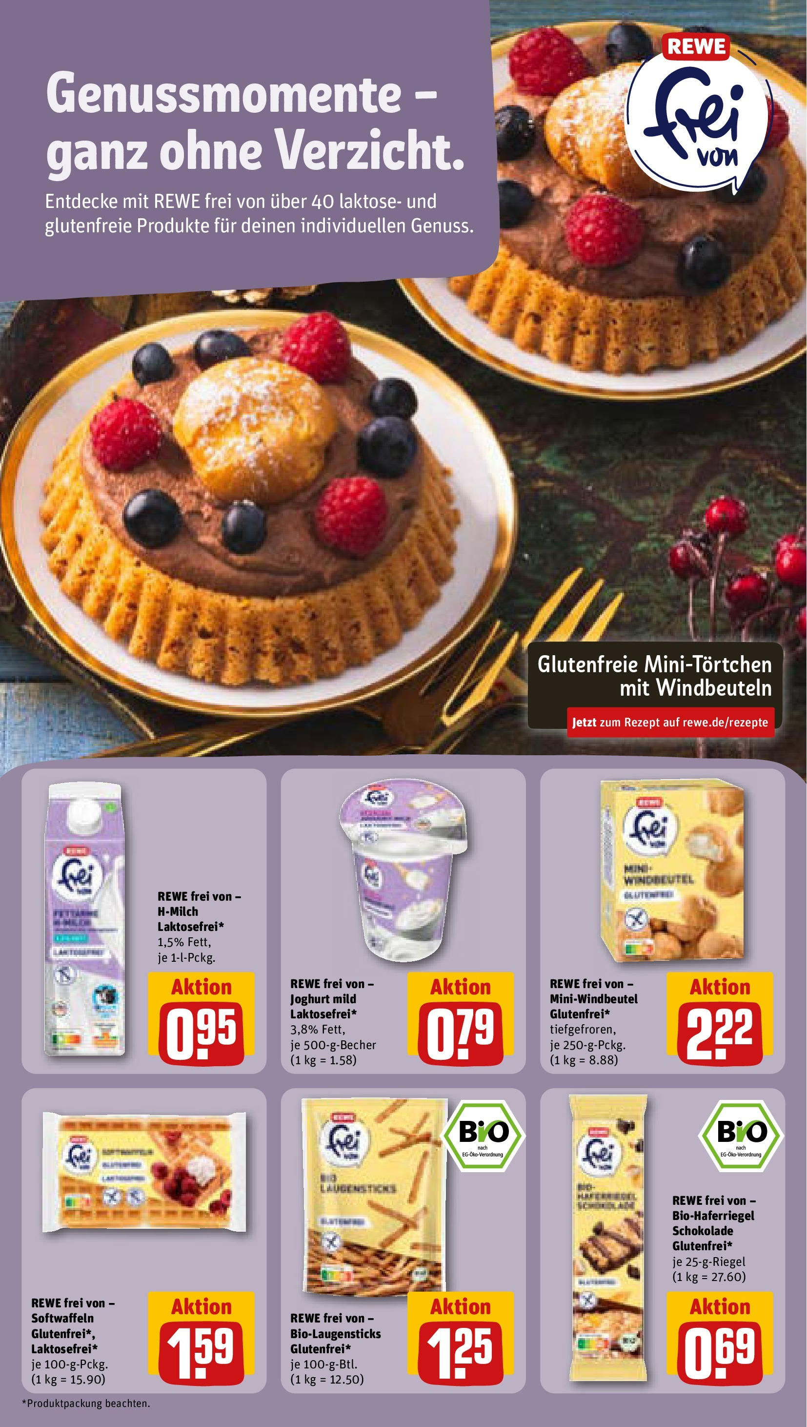 REWE Prospekt ab 28.09.2025 zum Blättern » Angebote | Seite: 16 | Produkte: Joghurt, Schokolade