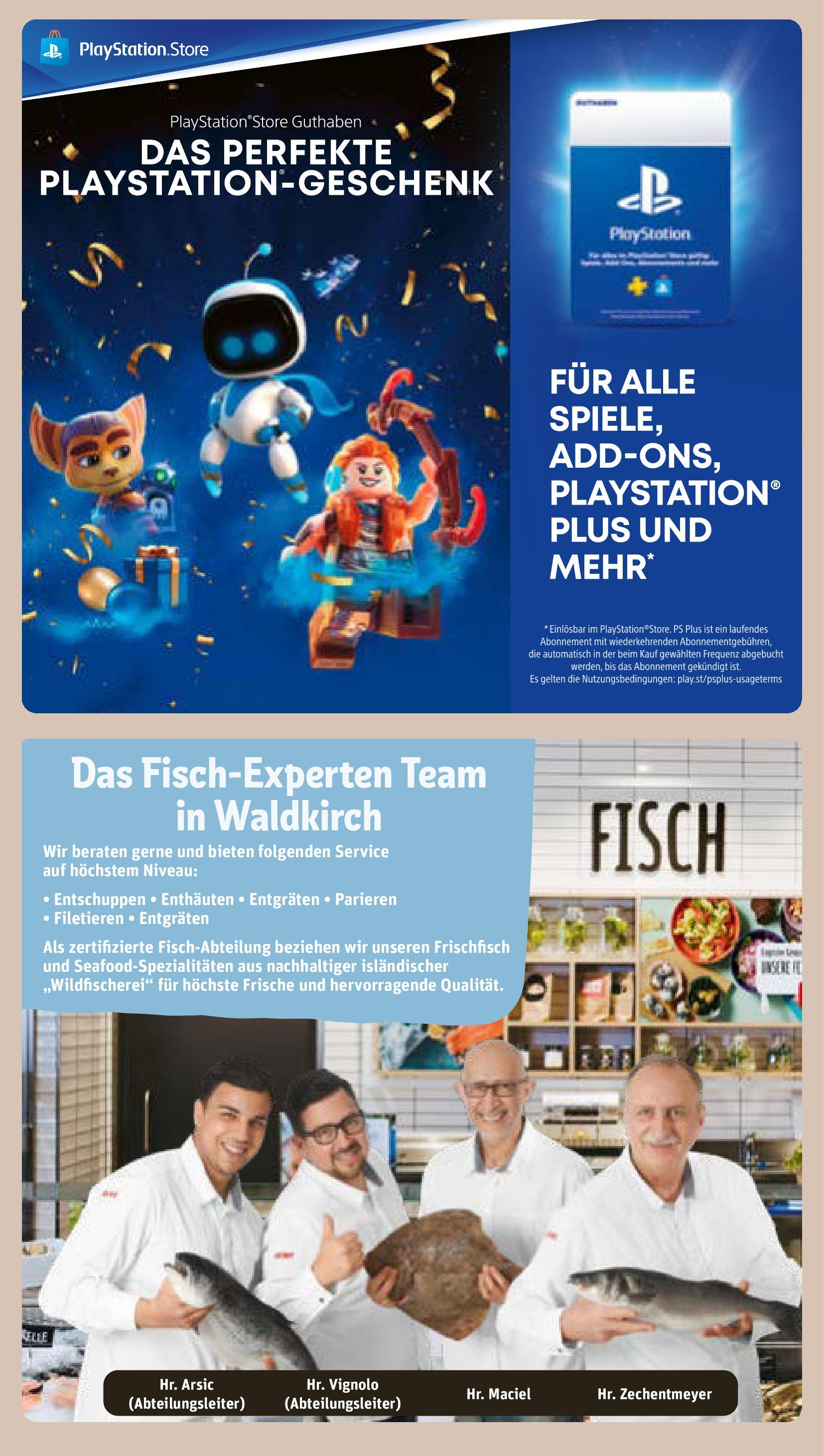 REWE Prospekt ab 28.09.2025 zum Blättern » Angebote | Seite: 27 | Produkte: Playstation, Fisch