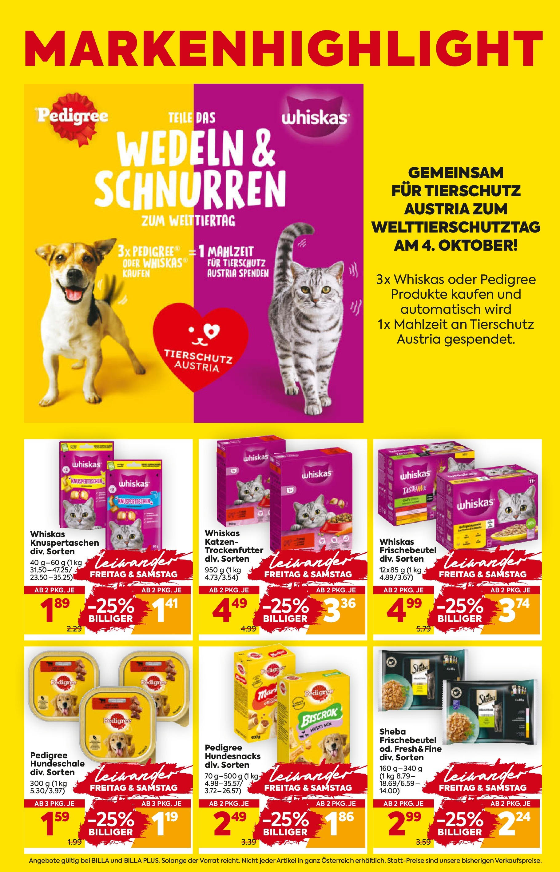 Billa Flugblatt - Wien ab 02.10.2025 - Angebote, Prospekt | Seite: 3
