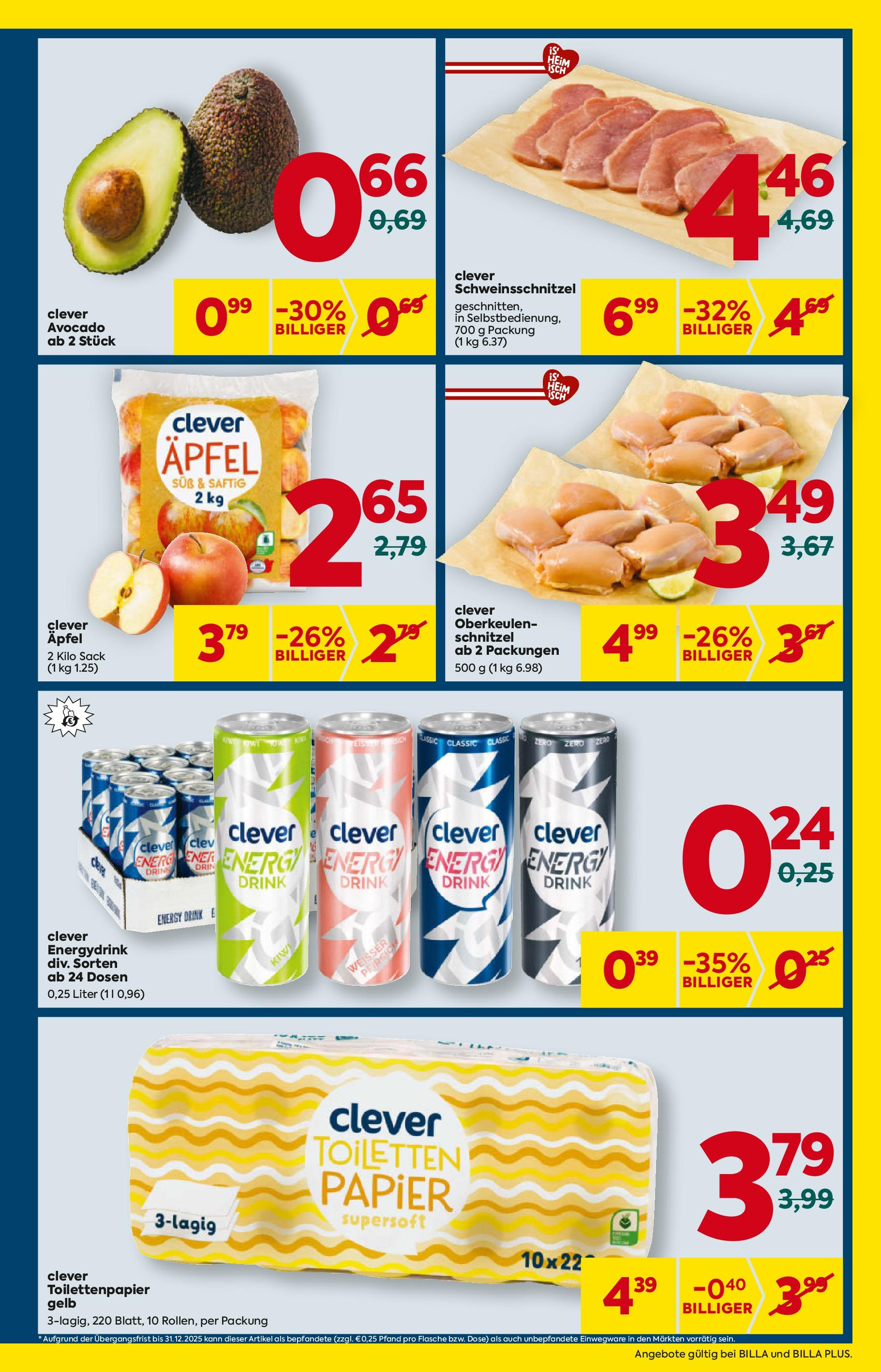 Billa Flugblatt - Wien ab 02.10.2025 - Angebote, Prospekt | Seite: 5 | Produkte: Kiwi, Avocado, Äpfel