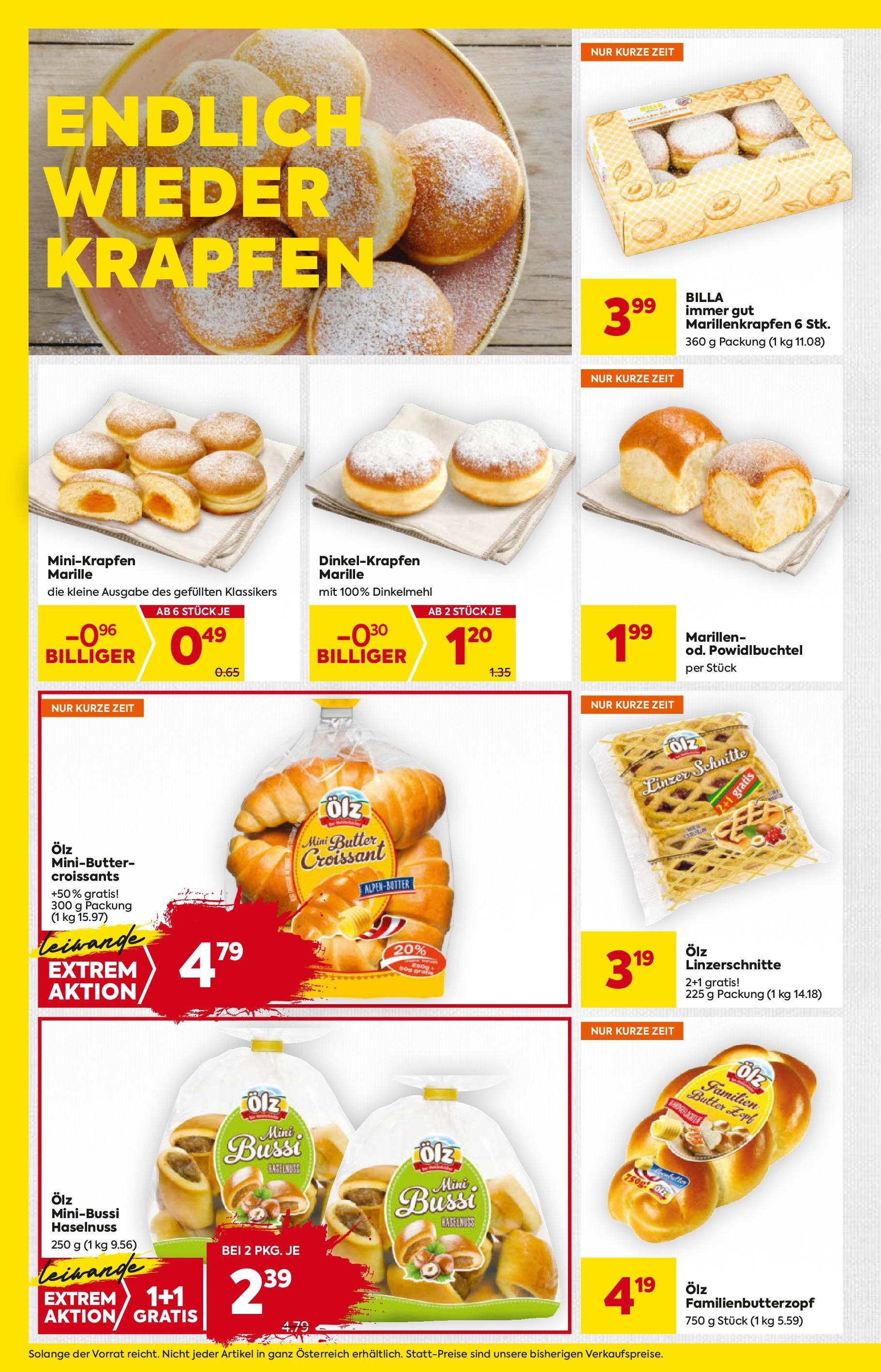 Billa Flugblatt - Wien ab 02.10.2025 - Angebote, Prospekt | Seite: 10 | Produkte: Butter