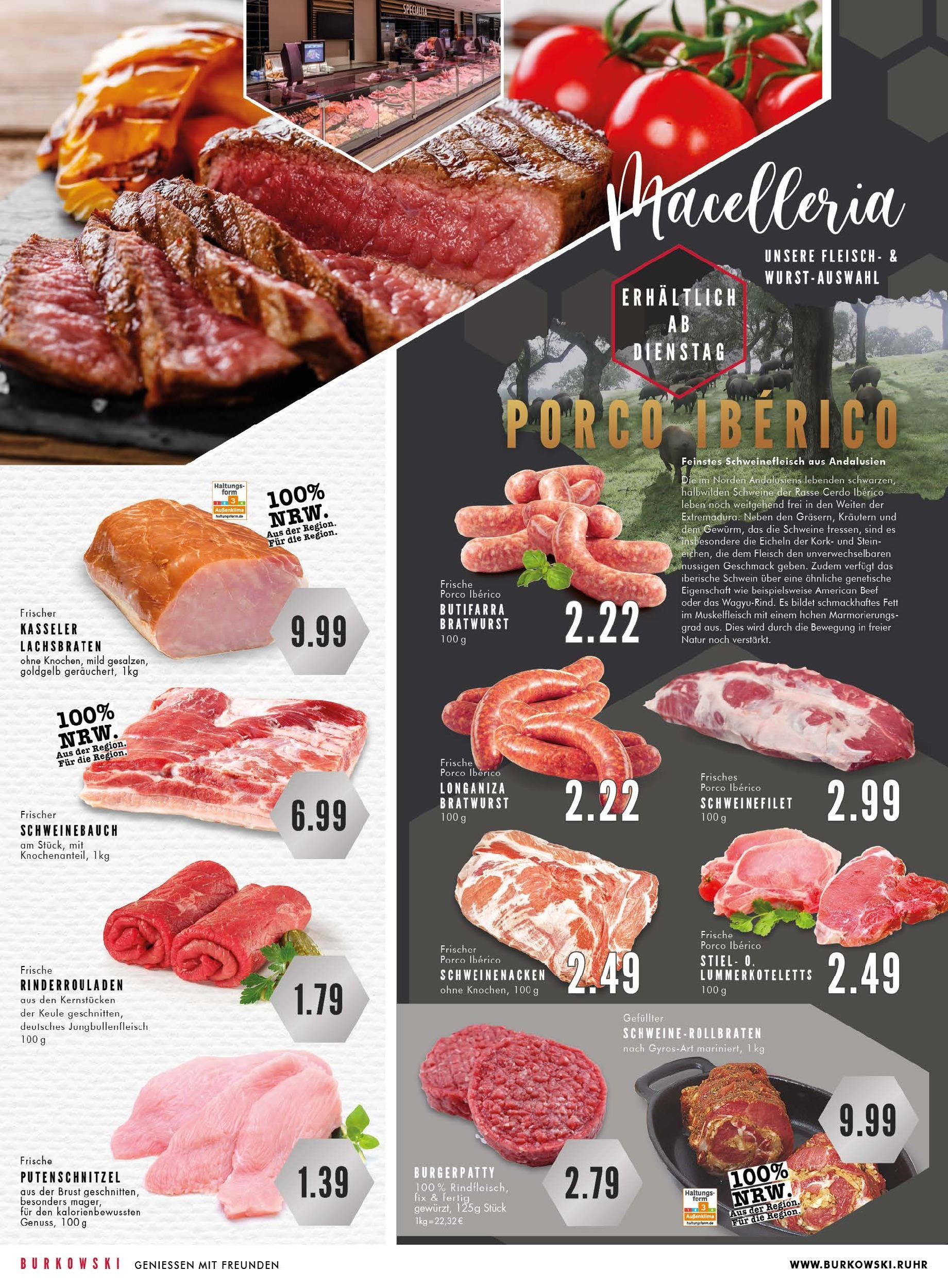 Edeka prospekt Essen	 (ab 28.09.2025) » Angebote Online | Seite: 4 | Produkte: Schweinebauch, Bratwurst, Putenschnitzel, Schweinefleisch