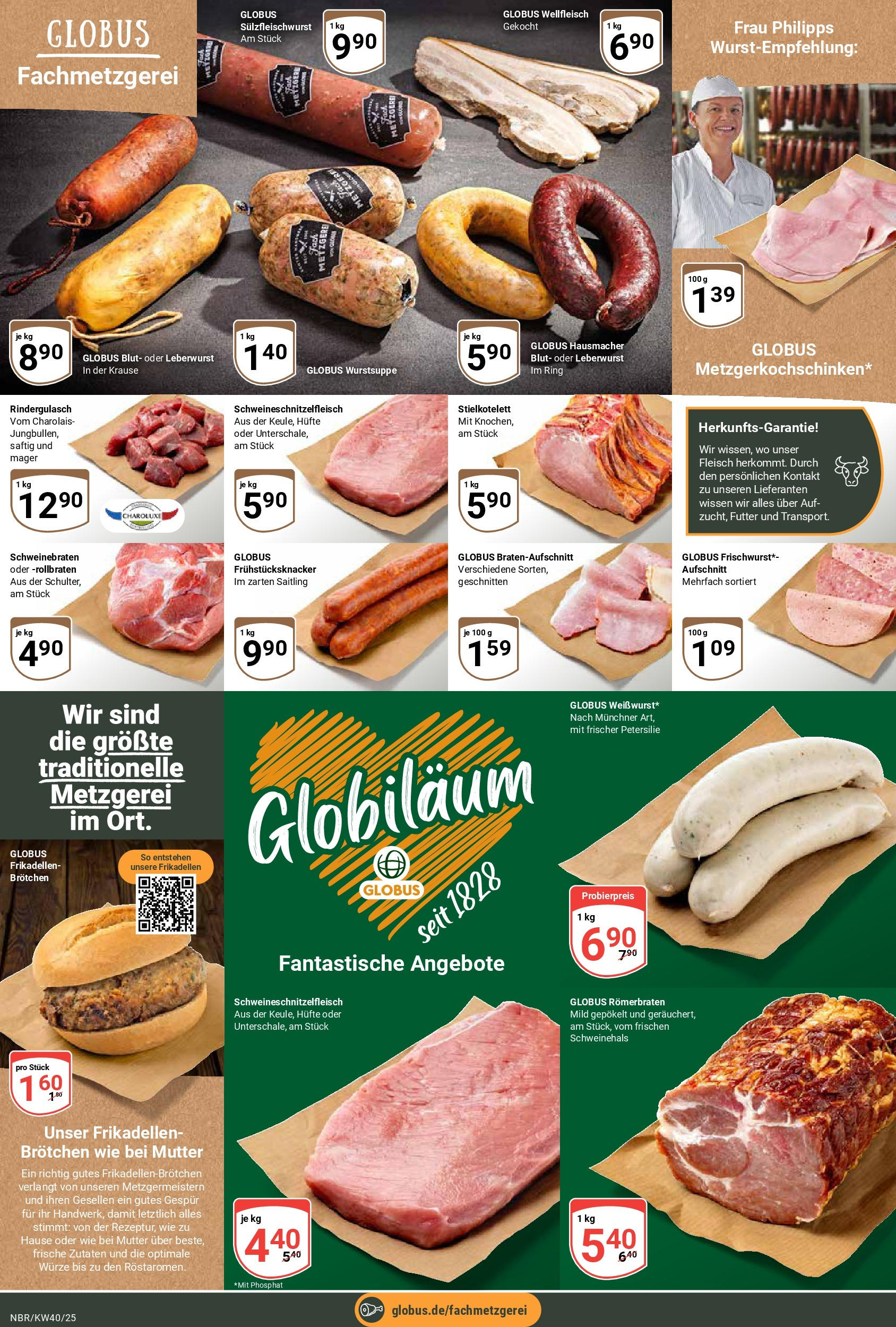 Globus prospekt Neubrandenburg	 (ab 28.09.2025) » Angebote online | Seite: 9 | Produkte: Rindergulasch, Petersilie, Fleisch