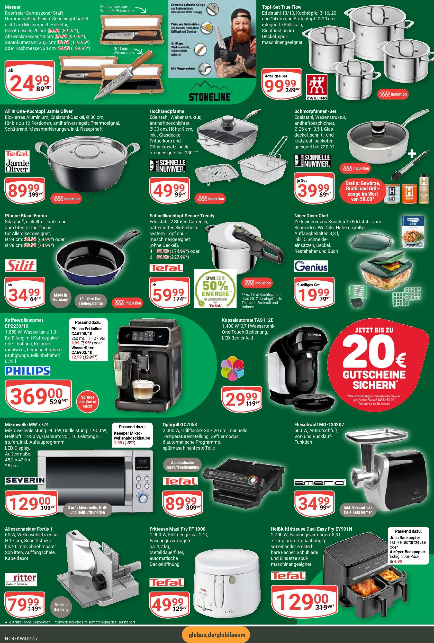 Globus prospekt Neutraubling	 (ab 28.09.2025) » Angebote online | Seite: 7 | Produkte: Mikrowelle, Grill, Gemüse, Backofen