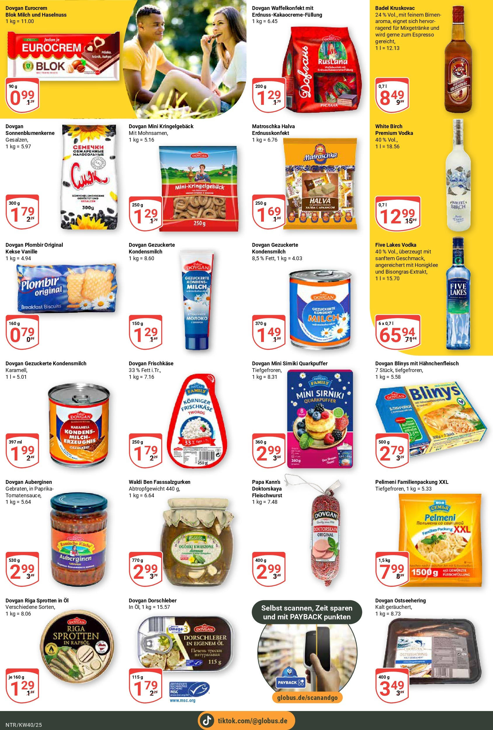 Globus prospekt Neutraubling	 (ab 28.09.2025) » Angebote online | Seite: 16 | Produkte: Milch, Paprika, Kekse, Frischkase