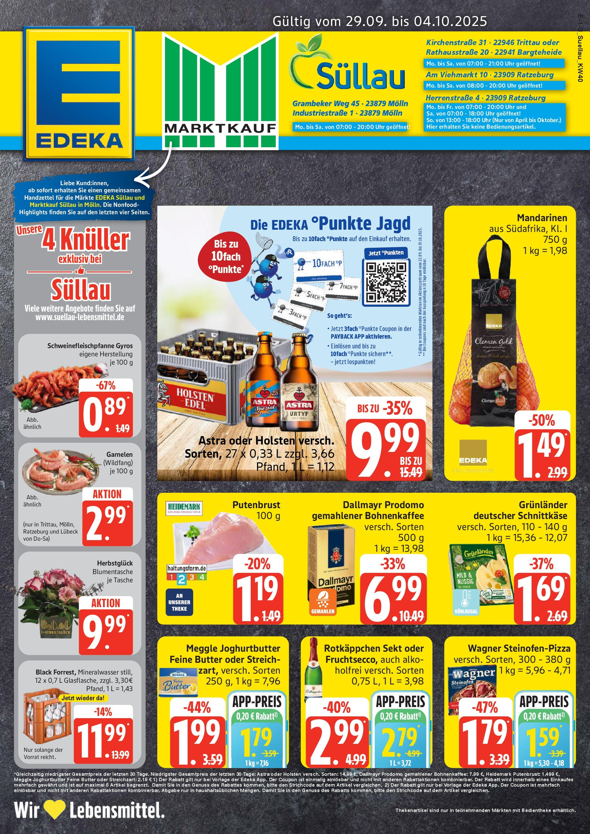 Marktkauf - Marktkauf: Wochenangebote (ab 28.09.2025) » Angebote online | Seite: 1 | Produkte: Holsten, Mineralwasser, Grunlander, Rotkäppchen