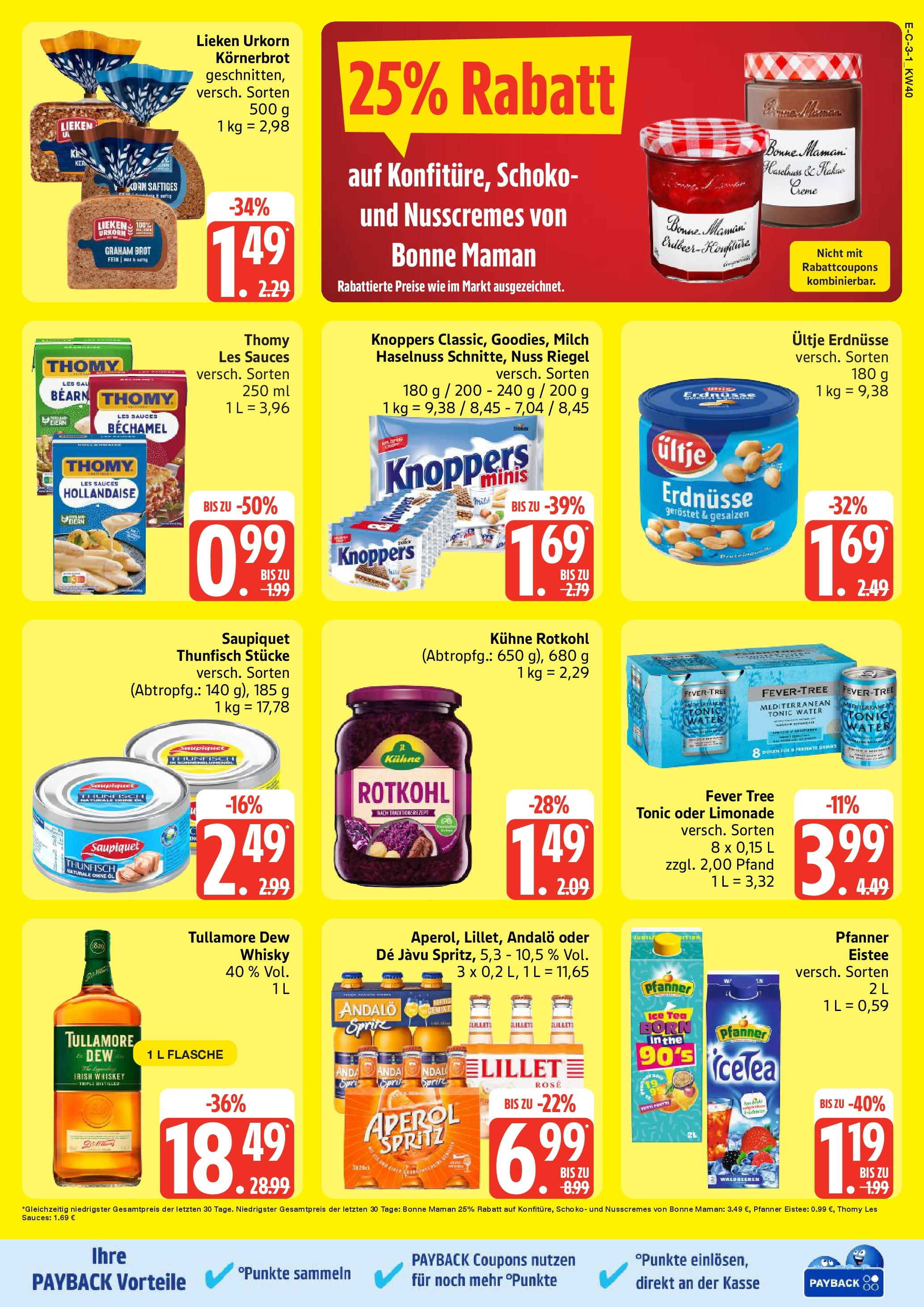 Marktkauf - Marktkauf: Wochenangebote (ab 28.09.2025) » Angebote online | Seite: 3 | Produkte: Milch, Rotkohl, Öl, Creme