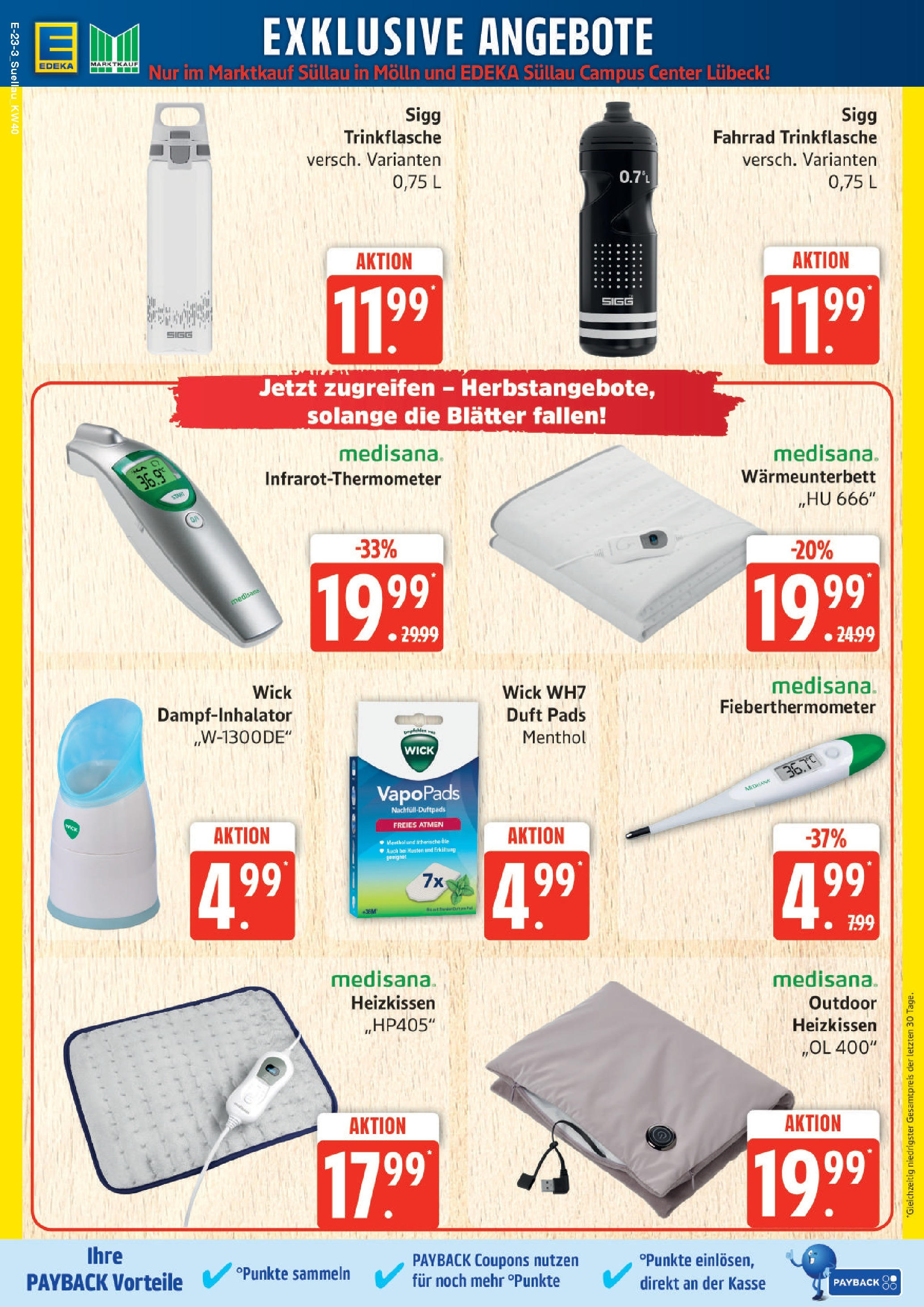 Marktkauf - Marktkauf: Wochenangebote (ab 28.09.2025) » Angebote online | Seite: 23 | Produkte: Duft, Heizkissen