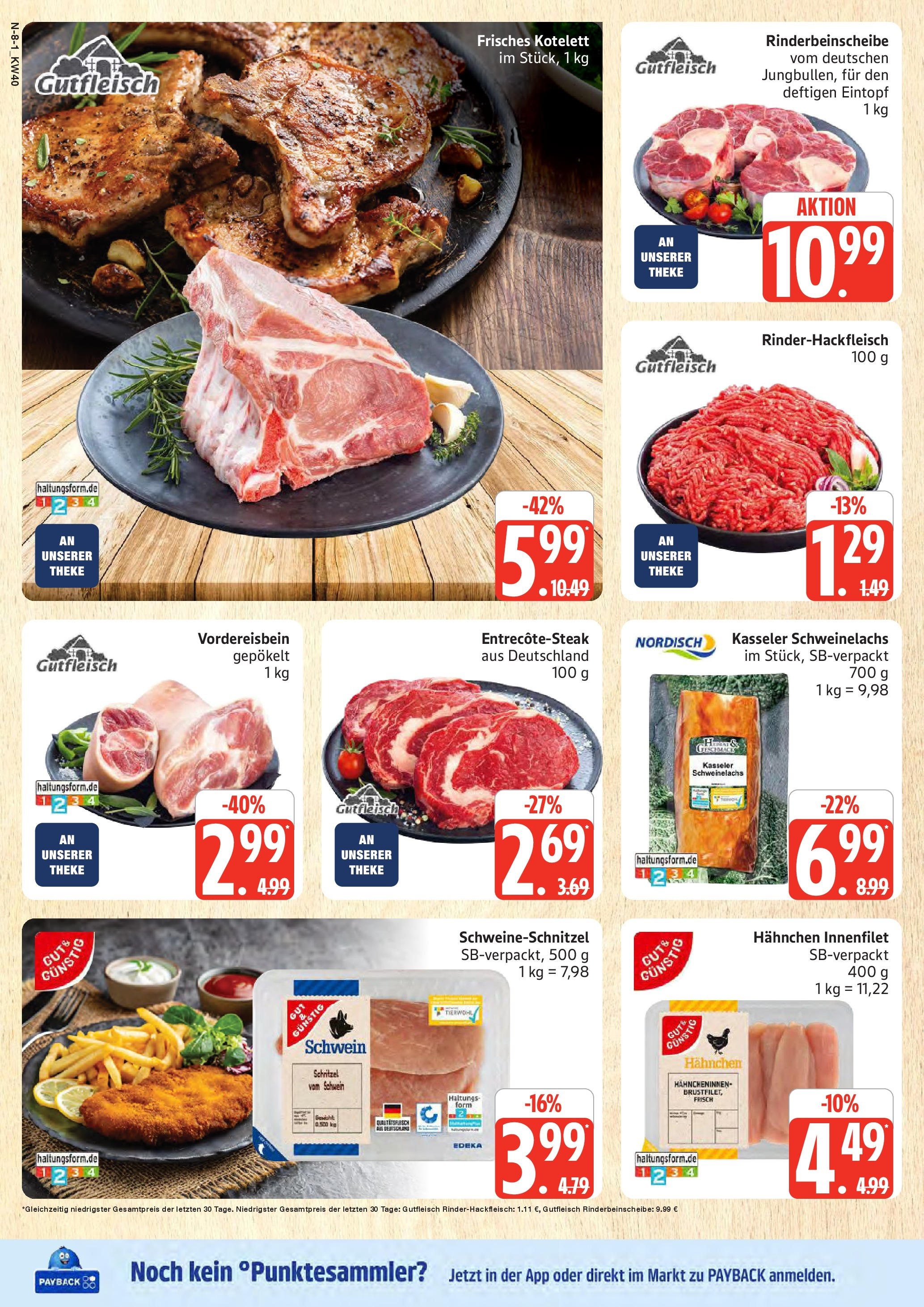 Marktkauf - Marktkauf: Wochenangebote (ab 28.09.2025) » Angebote online | Seite: 8 | Produkte: Hahnchen, Theke, Schnitzel