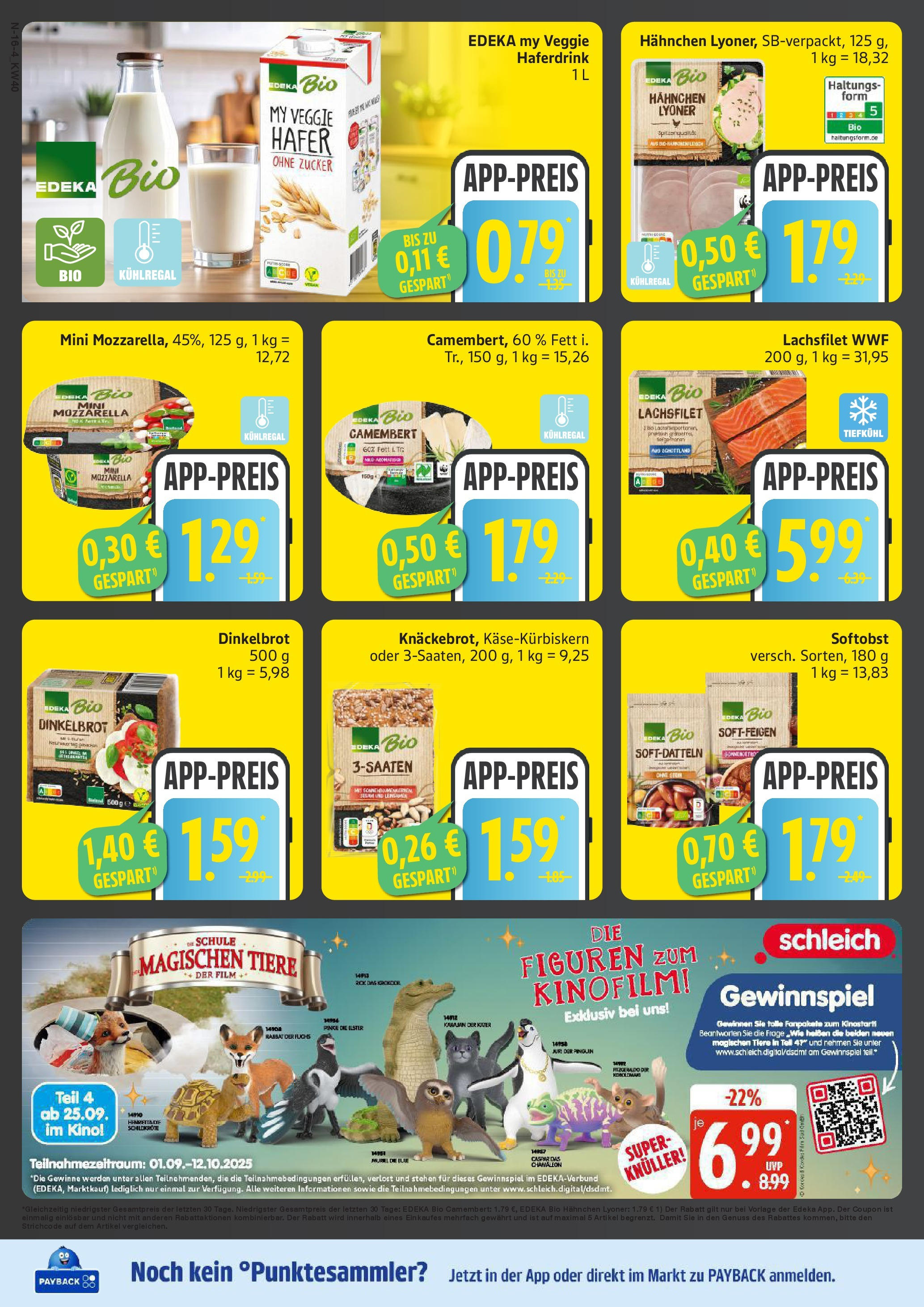 Marktkauf - Marktkauf: Wochenangebote (ab 28.09.2025) » Angebote online | Seite: 16 | Produkte: Hahnchen, Mozzarella, Haferdrink, Zucker