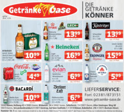 Getränke Oase: Getränkeangebote