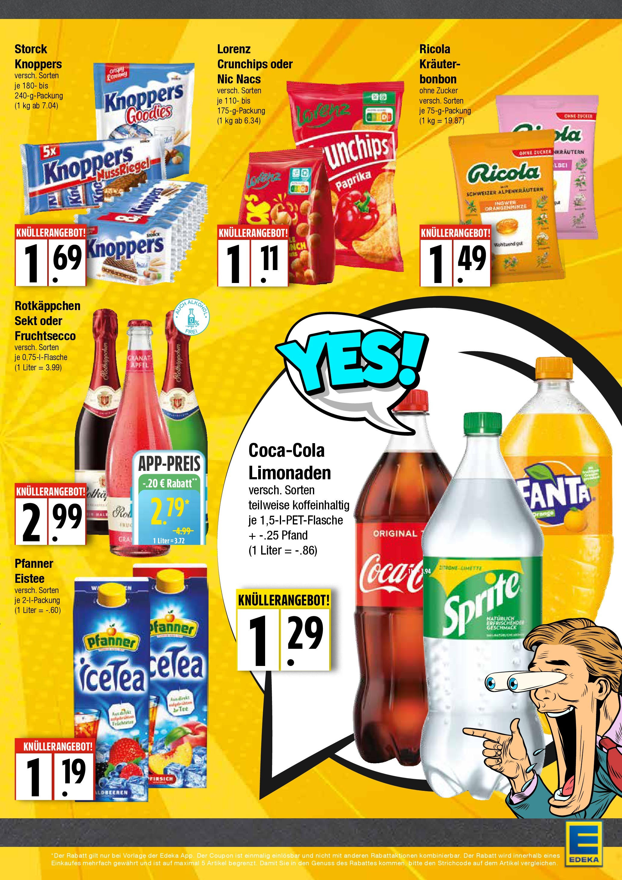 Edeka prospekt Hamburg (ab 28.09.2025) » Angebote Online | Seite: 7 | Produkte: Sprite, Äpfel, Pfanner eistee, Knoppers Edeka prospekt Hamburg (ab 28.09.2025) » Angebote Online | Seite: 7 | Produkte: Sprite, Äpfel, Pfanner eistee, Knoppers