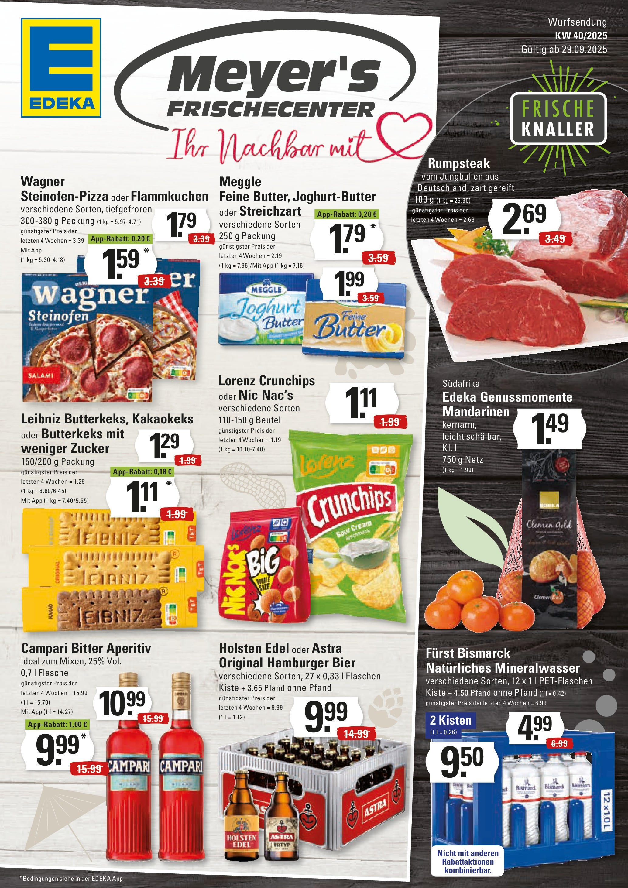 Edeka prospekt Hamburg	 (ab 28.09.2025) » Angebote Online | Seite: 1 | Produkte: Joghurt, Holsten, Mineralwasser, Chips
