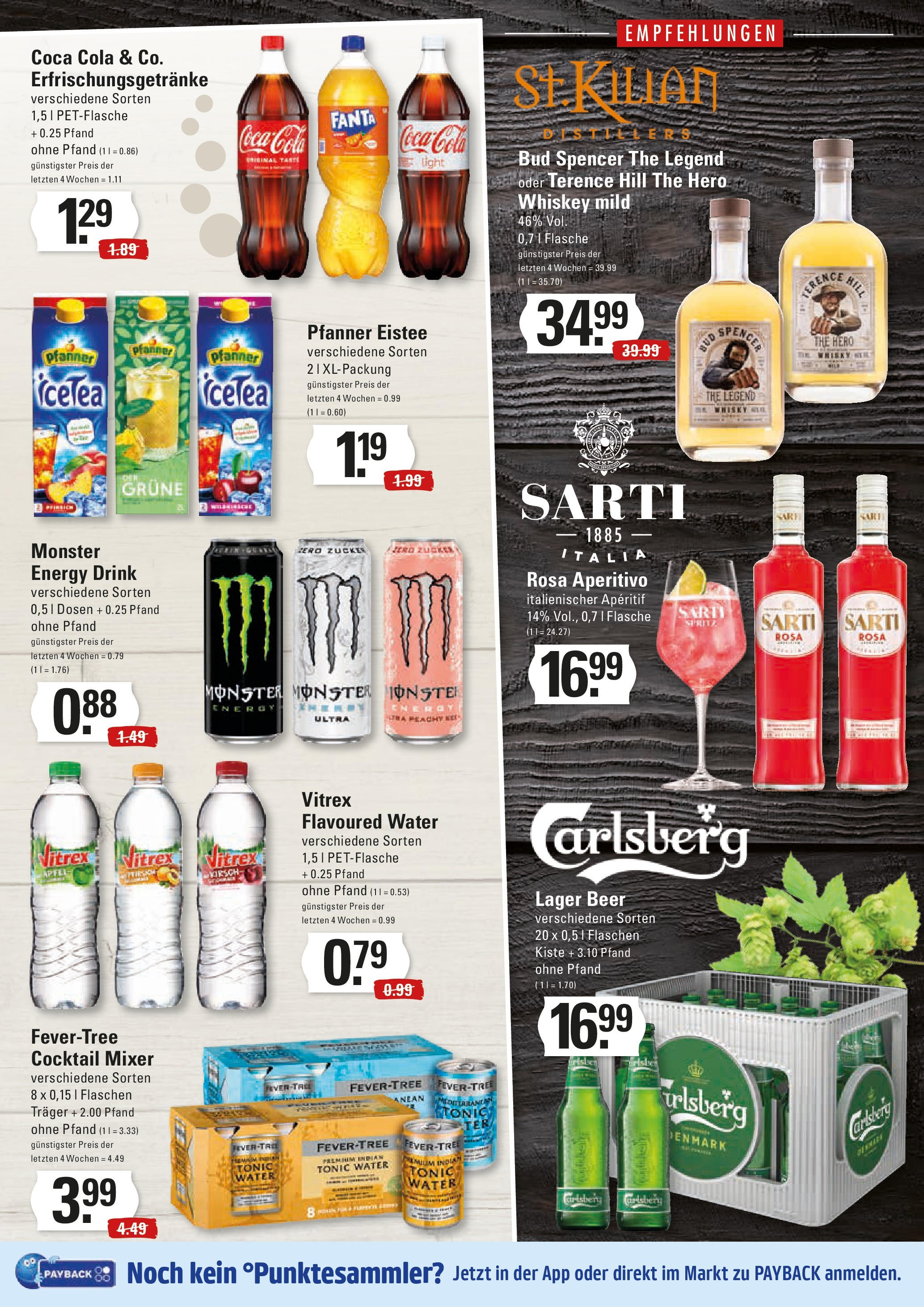 Edeka prospekt Hamburg	 (ab 28.09.2025) » Angebote Online | Seite: 11 | Produkte: Whisky, Coca cola, Carlsberg, Zucker