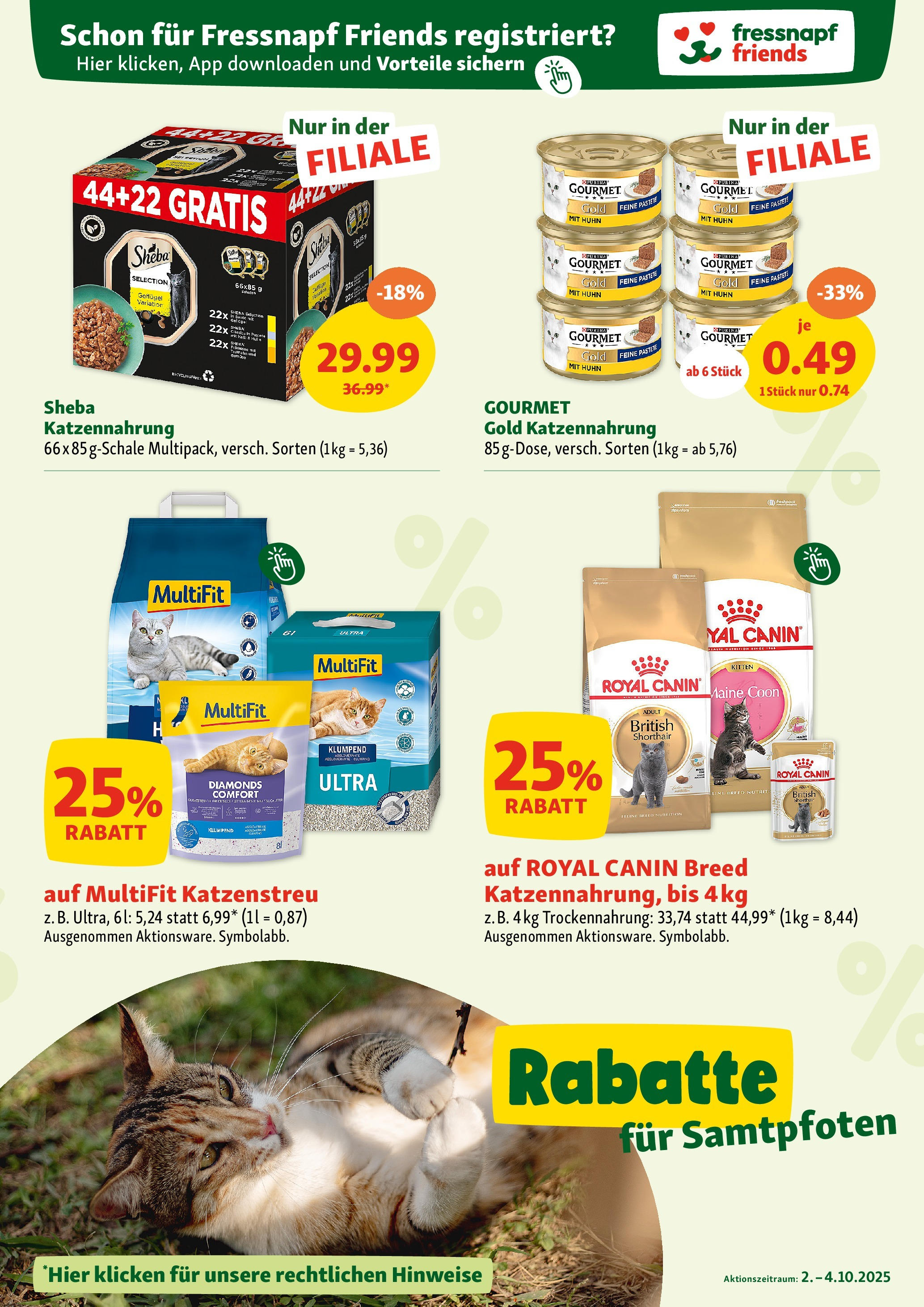 Fressnapf Flugblatt von 02.10.2025 - Aktuelle Angebote | Seite: 5