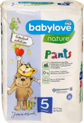babylove nature Baby Pants nature Gr.5, Junior, 12-17 kg