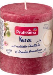 Profissimo Kerze rustik 80/68 bordeaux