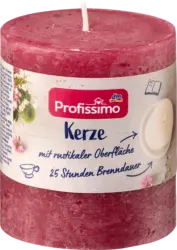 Profissimo Kerze rustik 80/68 bordeaux