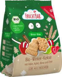 FruchtBar Kinderkekse Winter mit Hafer, Apfel, Birne & Zimt ab 12 Monaten