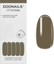 Doonails UV Gel Nagelfolien, Gel Strips Moss Green