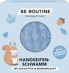BE ROUTINE Seifenschwamm Eukalyptus & Rosmarin