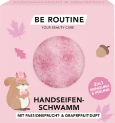 BE ROUTINE Seifenschwamm Passionsfrucht & Grapefruit