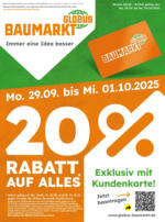 Globus Baumarkt Globus Baumarkt: Wochenangebote - bis 04.10.2025