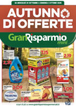 Gran Risparmio Autunno di offerte - al 05.10.2025
