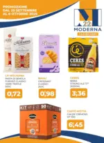 Moderna Cash PROMOZIONE DAL 25 SETTEMBRE AL 8 OTTOBRE 2025 - al 08.10.2025